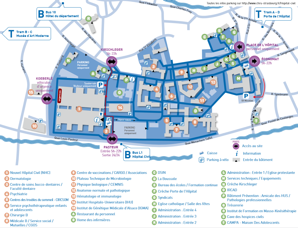 plan site strasbourg