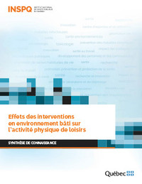 Effets des interventions en environnement bâti sur ... Image 1