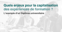  Quels enjeux pour la capitalisation des expériences de ... Image 1
