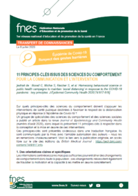 Épidémie de Covid-19 et respect des gestes barrières : ... Image 1