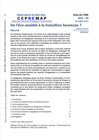 De l’éco-anxiété à la transition heureuse ? Image 1