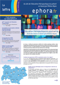 Education thérapeutique en psychiatrie : état des lieux en ... Image 1