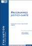 Programmes justice-santé