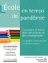 L'école en temps de pandémie