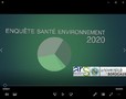 Vidéo : Résultats de l’enquête sur les perceptions et connaissances de la population en santé-environnement